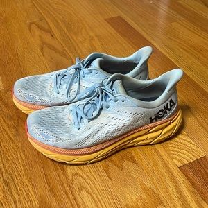Women’s Hoka Clifton 8 Size 8.5 Summer Song/ Ice Flow
